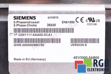 6SN1111-0AA00-0CA1 SIEMENS VERSION E SUPRESOR