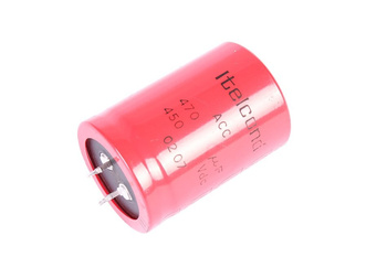 CONDENSADOR 470UF 450V ITELCOND