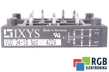 VUO34-16NO1 IXYS 34A, 1600V