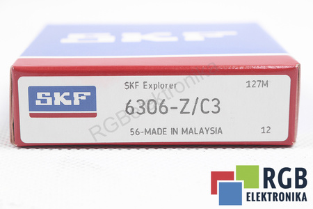 6306-Z/C3 SKF 30X72X19 RODAMIENTO