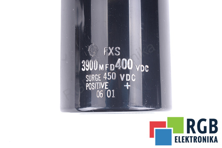 CONDENSADOR 3900UF 400V FXS