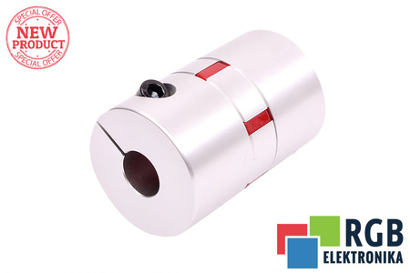 YH10-46-16-16-70 D=46MM D1= D2=16MM L=70MM ALUMINIUM ACOPLAMIENTO DE MORDAZA FLEXIBLE