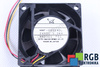 MMF-06D24DL-FC1 MELCO TECHNOREX 60X60X25MM, 24V, 0.04A VENTILADOR