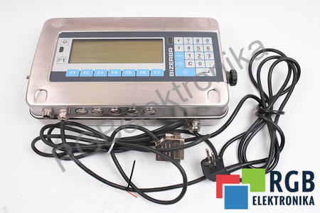 D00-09-004 BIZERBA BALANZA Y TERMINAL DE PESAJE PARA PIEZAS