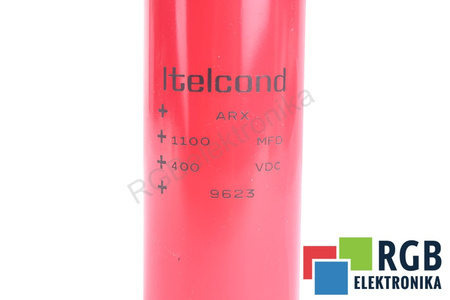 CONDENSADOR 1100UF 400VDC ITELCOND