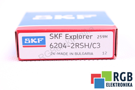 6204-2RSH/C3 SKF 10000OBR/MIN, 13.5KN, 6.55KN 20X47X14 RODAMIENTO
