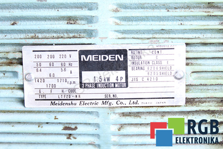 S-0330 NACHI-FUJIKOSHI LTF70-NR MEIDEN