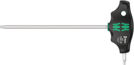 05023452001 WERA 467/7 TORX HF SET 1 JUEGO DE LLAVES DE MANGO EN "T" TORX CON FUNCIÓN DE RETENCIÓN, 7 PIEZAS