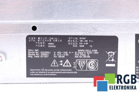 EMS01 DELL CN-0CC507-42940-688-0A2E CASO