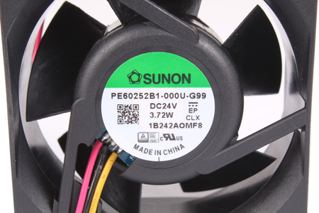 PE60252B1-000U-G99 SUNON 60X60X25, 24V VENTILADOR