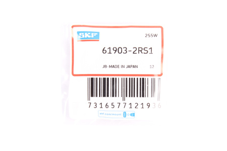 61903-2RS1 SKF 17X30X7 RODAMIENTO
