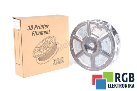 1,75MM PEARL FILAMENT 0.5KG GRAY FLASHFORGE TAMAÑO EXTERIOR DEL CARRETE 180MM, TAMAÑO INTERIOR DEL CARRETE 50MM, ANCHURA DEL CARRETE 45MM