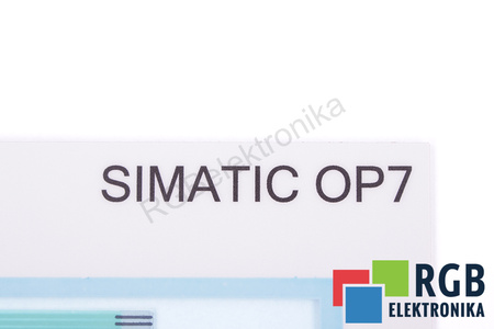 6AV3607-1JC20-0AX1 6AV3607-1JC00-0AX1 6AV3607-1JC30-0AX1 SIMATIC OP7/DP TECLADO SUSTITUTO