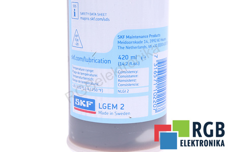 LGEM 2/0.4 SKF GRASA PARA RODAMIENTOS DE ALTA VISCOSIDAD