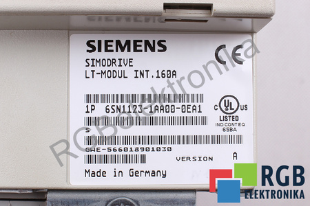 6SN1123-1AA00-0EA1 SIEMENS VERSION A SIMODRIVE 611