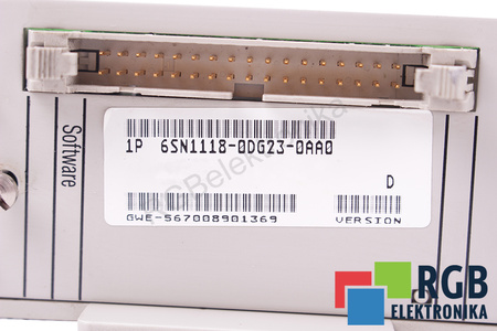 6SN1118-0DG23-0AA0 SIEMENS VERSION D SIMODRIVE 611