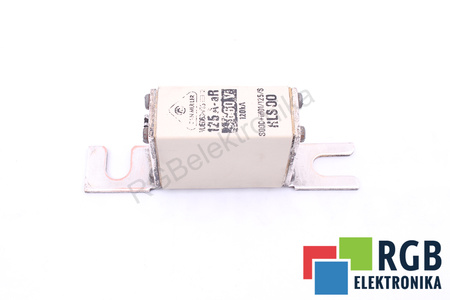 FUSIBLE HLS00 JEAN MULLER VDE0636/23 125A-AR, 660VAC, 120KA