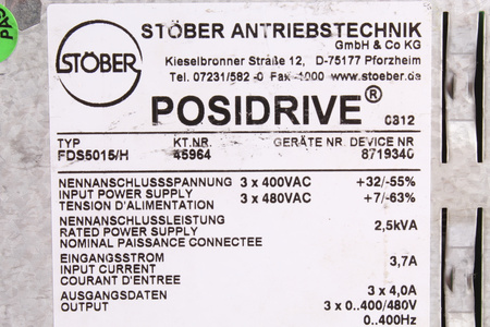 FDS5015/H STOBER 45964