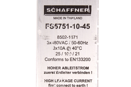 FS5751-10-45 SCHAFFNER FILTRO