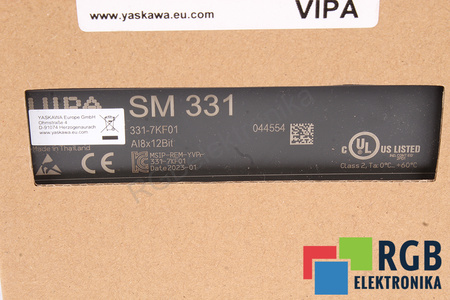 331-7KF01 YASKAWA VIPA SM331 EQUIVALENTE PARA 6ES7331-7KF02-0AB0 PLACA DE EXPANSIÓN DE E/S
