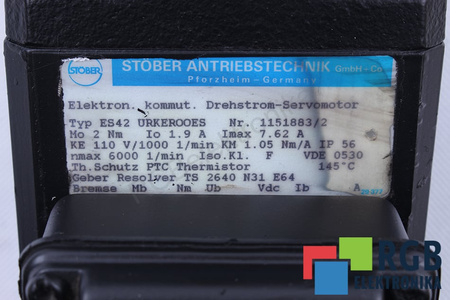 ES42 STOBER CON CAJA DE ENGRANAJES K203SG-0500-ES42
