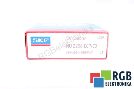 NU2208ECP/C3 SKF 40X80X23 RODAMIENTO