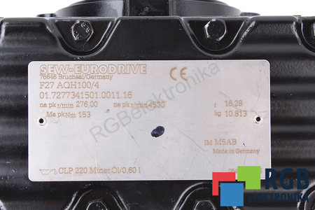 F27AQH100/4 SEW EURODRIVE I=16.28 ENGRANAJE