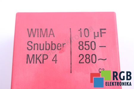 CONDENSADOR 10UF 850VDC WIMA
