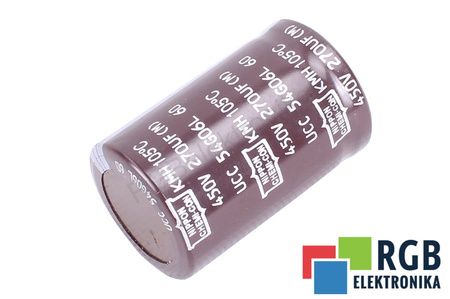 CONDENSADOR UCC54G06L60 NIPPON 270UF, 450V
