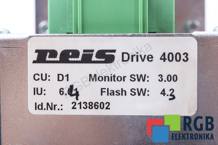DRIVE 4003 REIS ROBOTICS ID.NR. 2138602