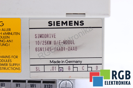 6SN1145-1AA00-0AA0 SIEMENS VERSION A SIMODRIVE 611-A/611-D