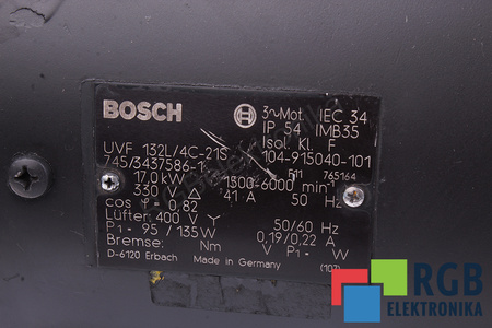 UVF132L/4C-21S BOSCH ESTATOR