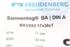 17X30X7 FREUDENBERG BAU2X2 72 NBR 902 EMPAQUE