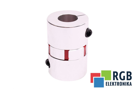 YH10-30-14-14-50 D=30MM D1/D2=14/14MM L=50MM ALUMINIUM ACOPLAMIENTO DE MORDAZA FLEXIBLE