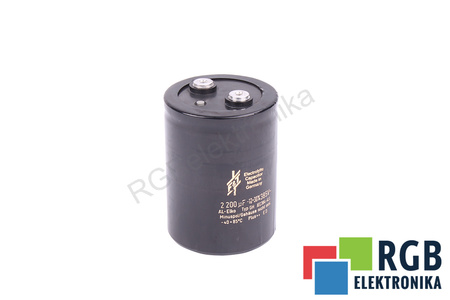 CONDENSADOR GHJEC384-4LL F&T 2200UF, 385V