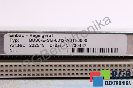 BUS6-E-SM-0012-A011-0000 BAUMÜLLER ART.NR. 222548