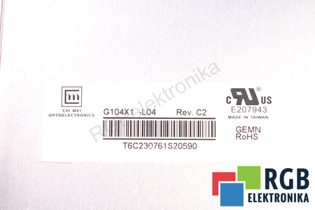 G104X1-L04 CHI MEI REV.C2 10.4" MATRIZ LCD