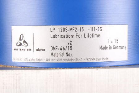 LP120S-MF2-15-1I1-3S WITTENSTEIN 15I ENGRANAJE