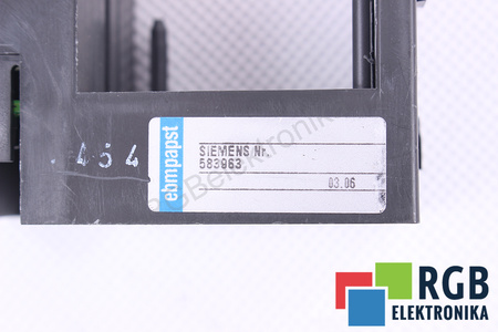 A5E00192386 SIEMENS 583963 PROTECTOR DE VENTILADOR