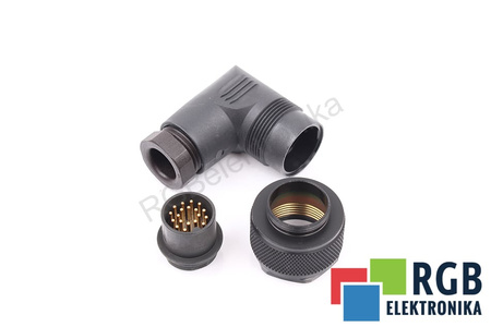 723-99-0461-75-19 BINDER C65020079, 19PIN CONECTOR ACODADO