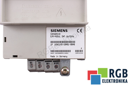 6SN1145-1BA01-0BA0 SIEMENS E/R-MODUL INT.16/21KW SIMODRIVE 611
