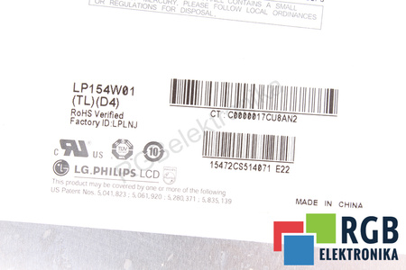 LP154W01 LG PHILIPS MATRIZ LCD