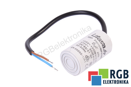 CONDENSADOR 8UF 425/475V LIFASA MKPF1M40080PMINIO 8UF, 475V
