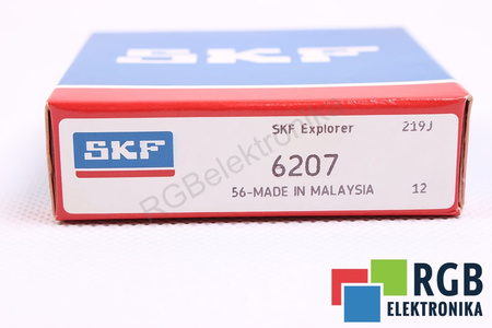 6207 SKF 35X72X17 20000RPM, 13000RPM, 35X72X17 27KN, 15.3KN RODAMIENTO