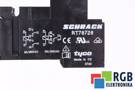 RT78726 SCHRACK BASE DE RELEVOS