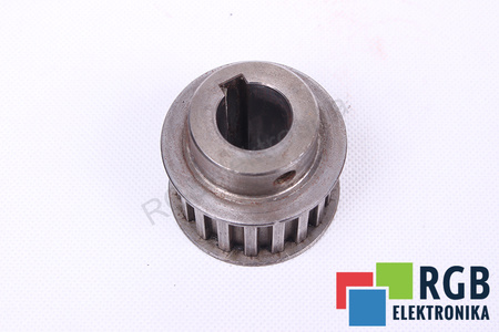 POLEA DENTADA 55X49MM CORREA 33MM EJE 24MM CHAVETERO 8X3MM Z=18