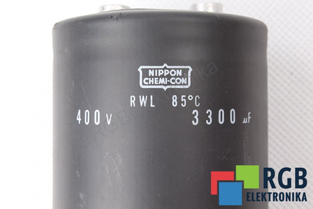 CONDENSADOR 3300UF 400V NIPPON