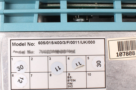 605/015/400/3F/0011/UK/000 EUROTHERM