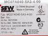 MC07A040-5A3-4-00 SEW EURODRIVE 8272530 MOVITRAC