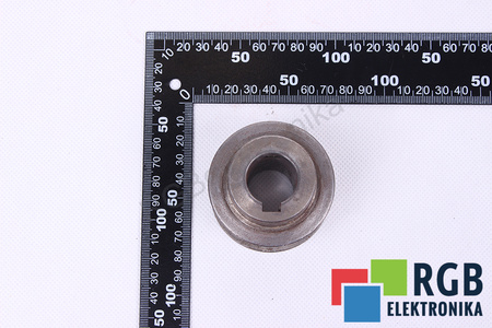 POLEA DENTADA 55X49MM CORREA 33MM EJE 24MM CHAVETERO 8X3MM Z=18